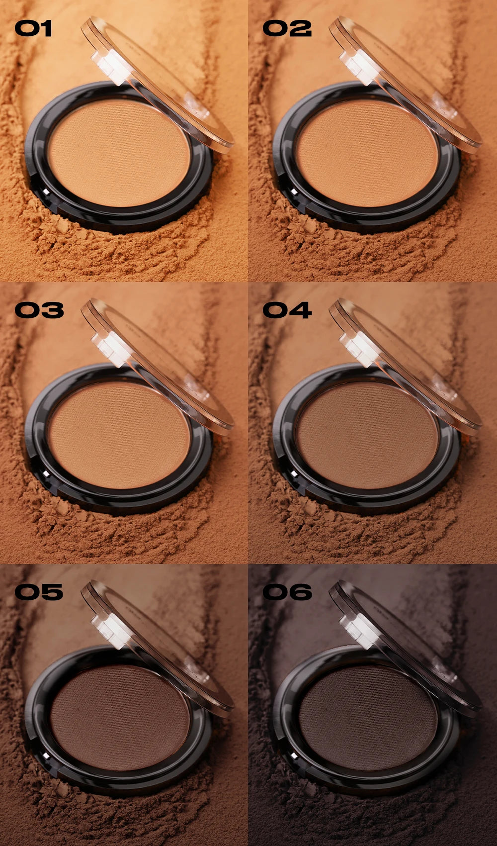 Silky Matte Bronzer Palette