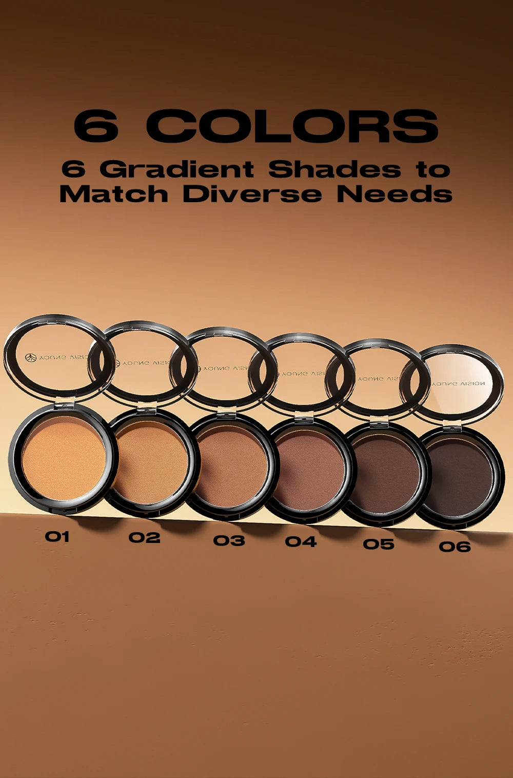 Silky Matte Bronzer Palette